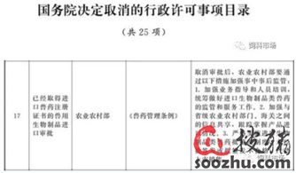 饲料添加剂预混合饲料 混合型饲料添加剂产品批准文号核发取消审批后改为备案了